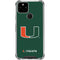 University of Miami The U Google Pixel 5 Clear Case